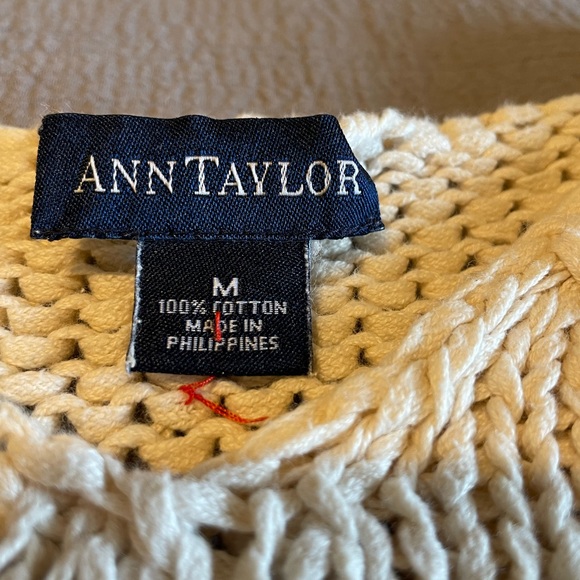 Ann Taylor 💯 Cotton Sweater - Picture 3 of 3
